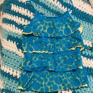 Justice Polka Dot tank top